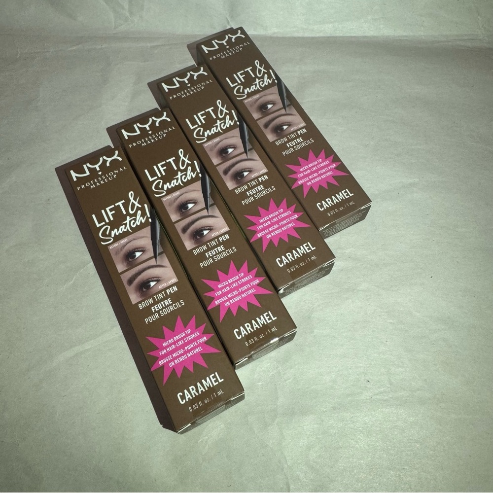 4 x NYX lift & snatch brow tint pen